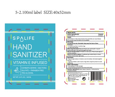 100 ml label - label 2